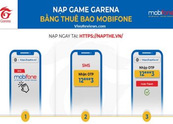 Mua thẻ Garena bằng SMS Mobifone - Vivureviews.com