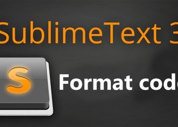 reformat code trong sublime text 3
