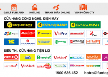 cách mua thẻ funcard bằng SMS