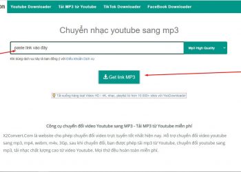 cách chuyển youtube sang mp3