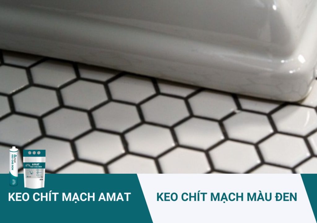 Ứng dụng của keo chít mạch màu đen