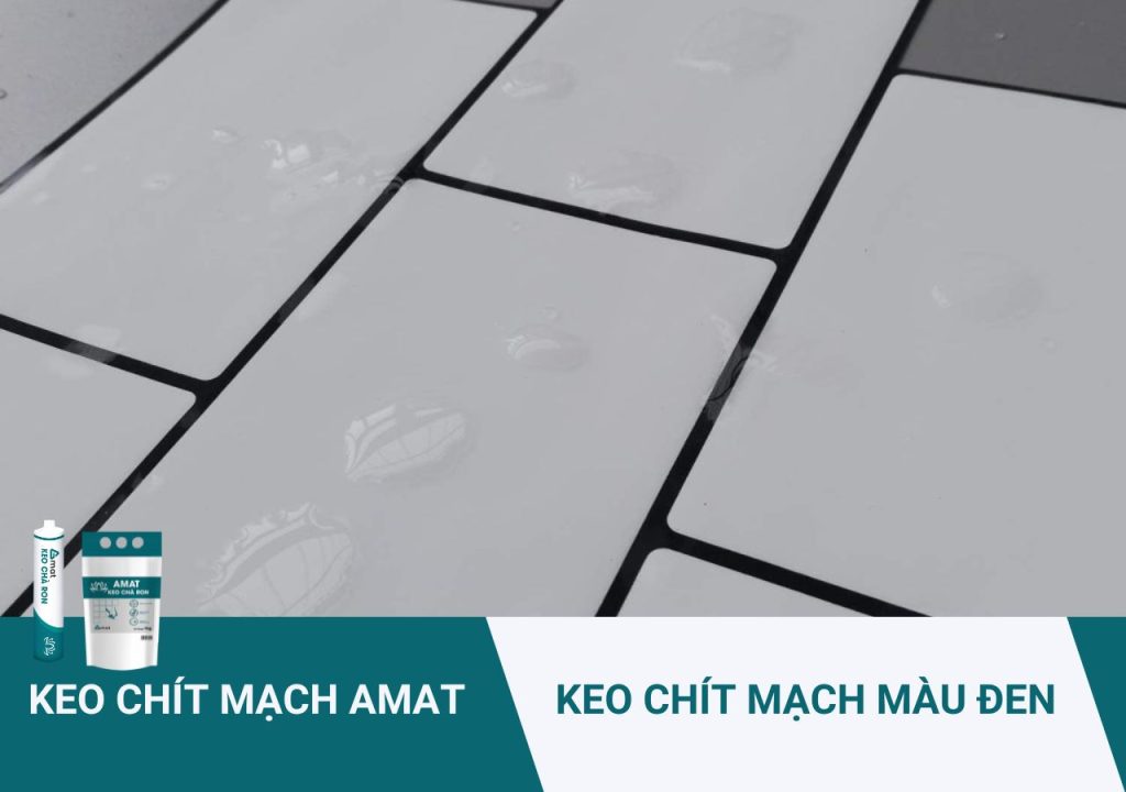 Keo chít mạch màu đen là gì?